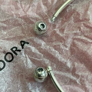 Pandora End Caps for Bangle Bracelet